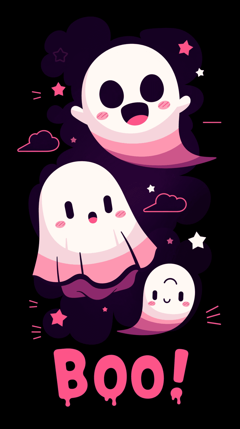 Halloween Ghost 931 original repeating artwork