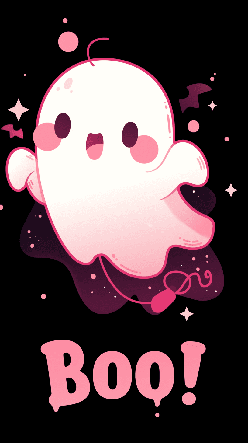 Halloween Ghost 844 original repeating artwork