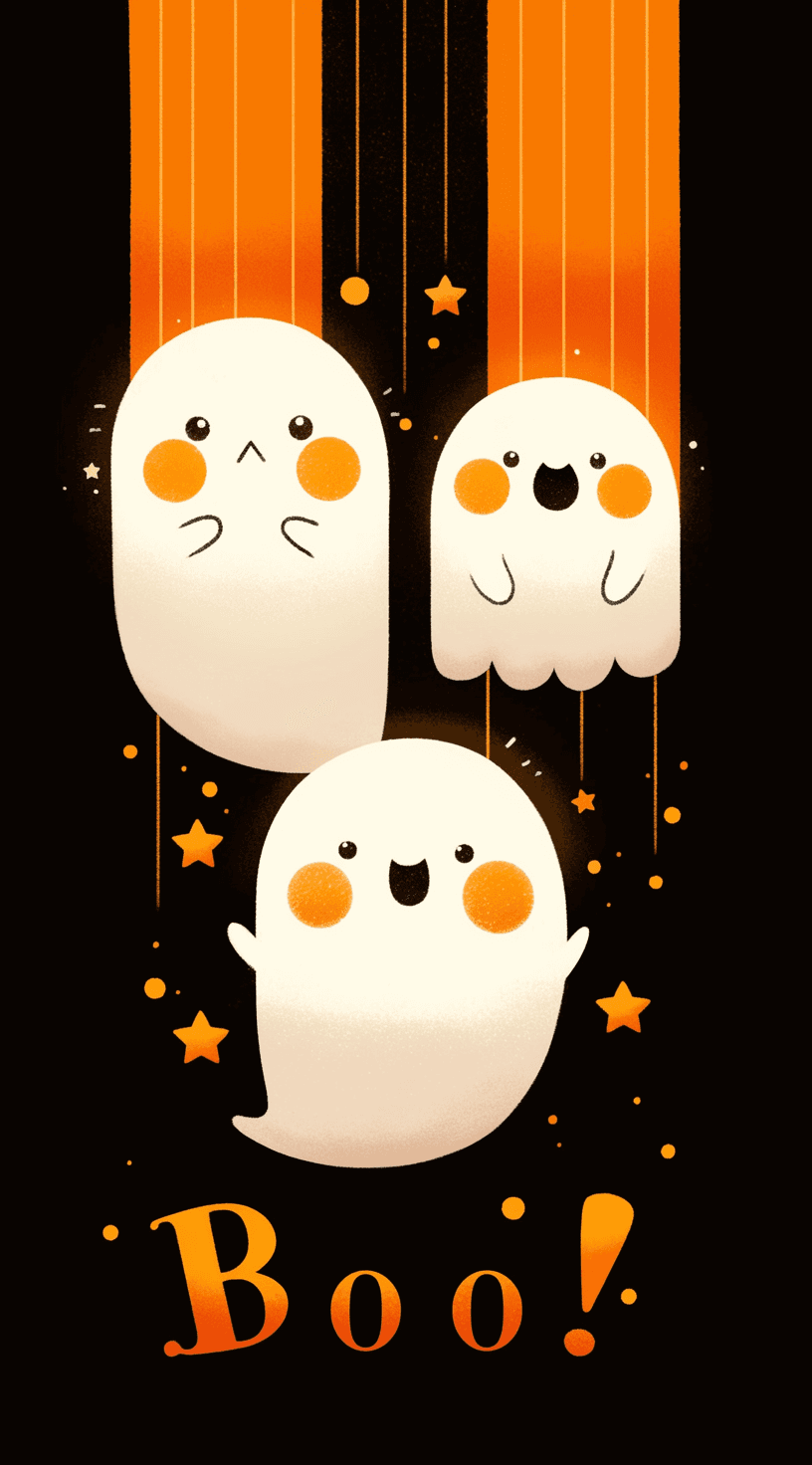 Halloween Ghost 679 original repeating artwork