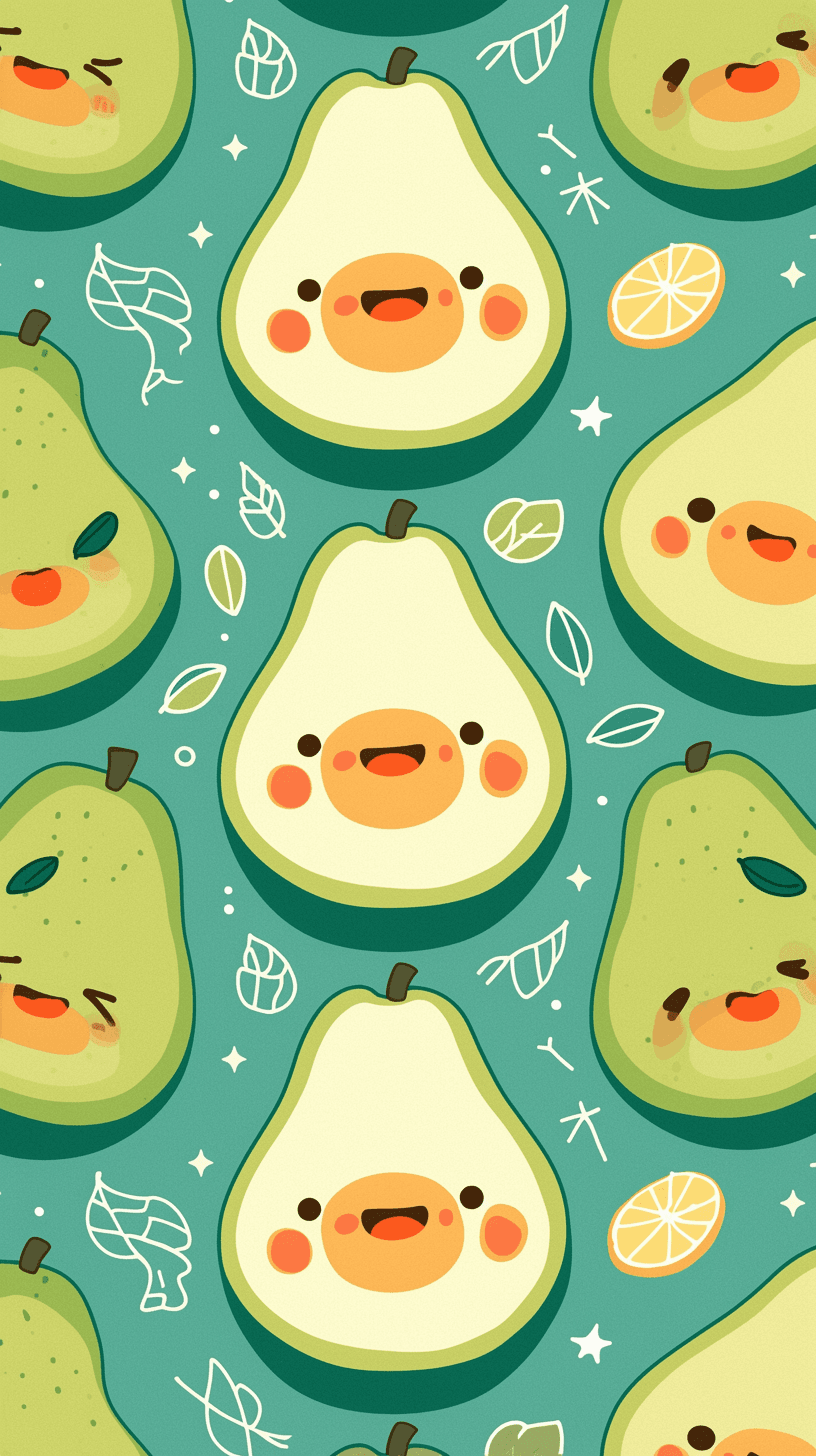 Avocado 016 original repeating artwork