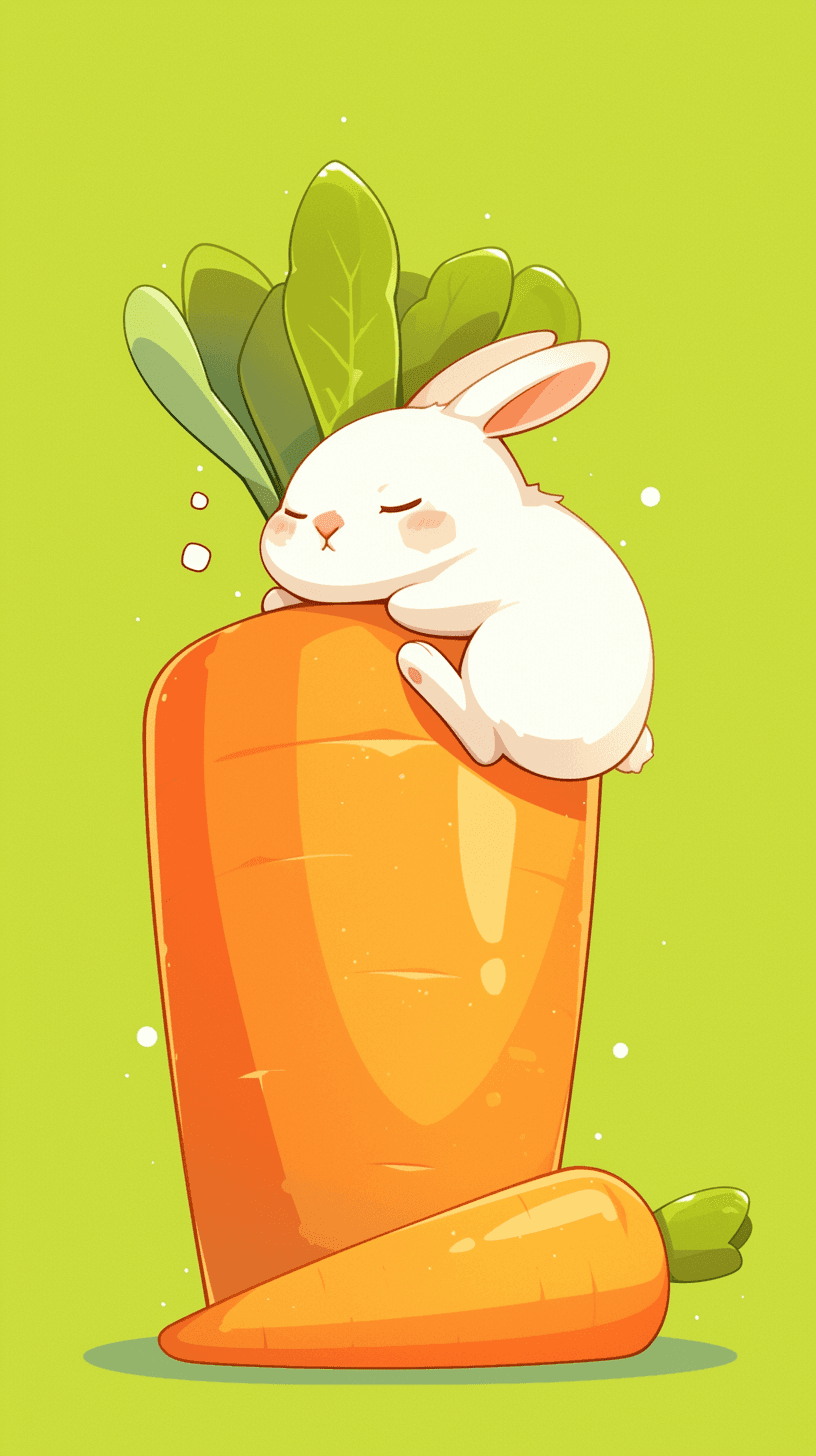 Carrot Boulevard original repeating artwork