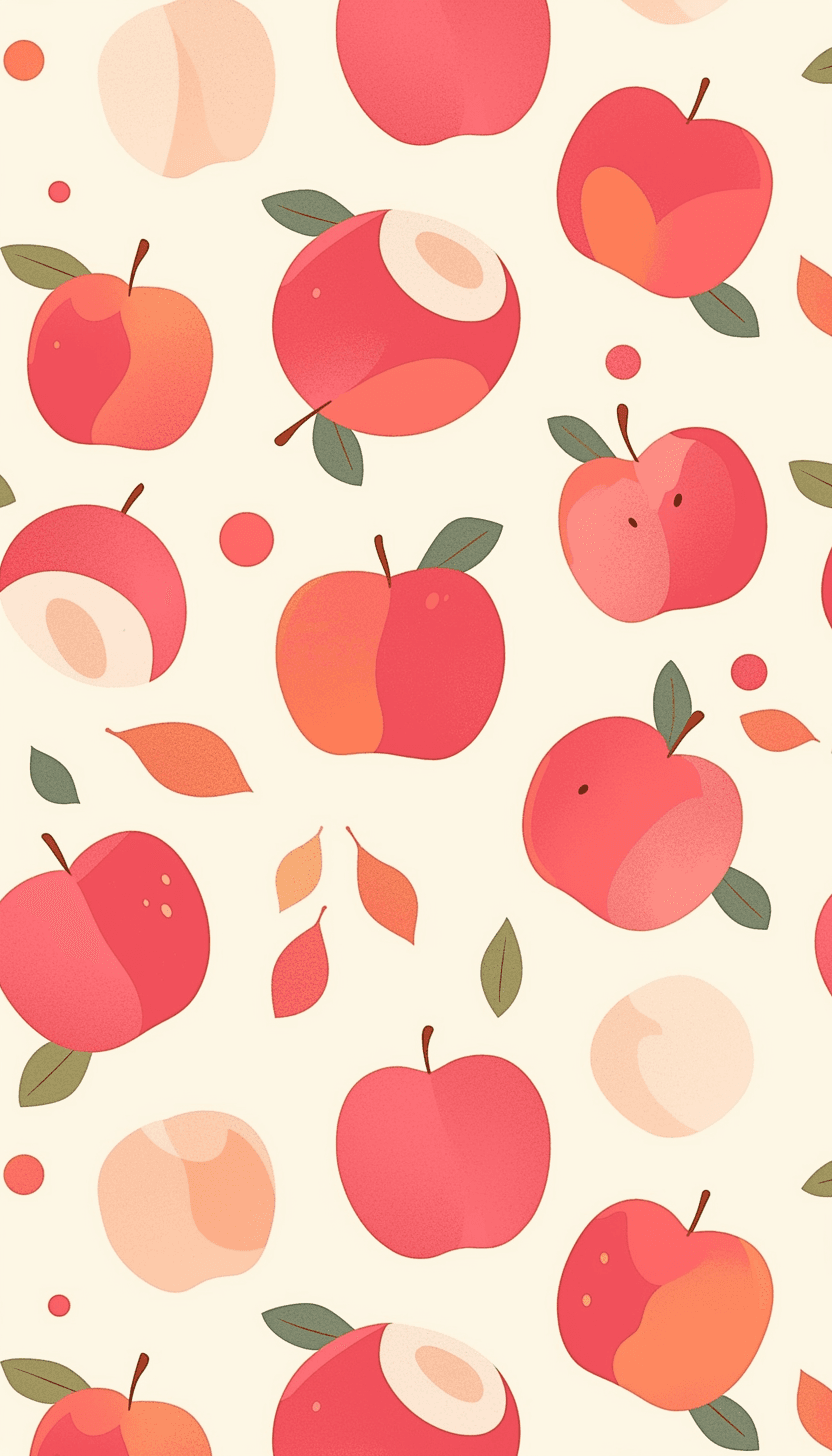 Apple Bop original repeating artwork