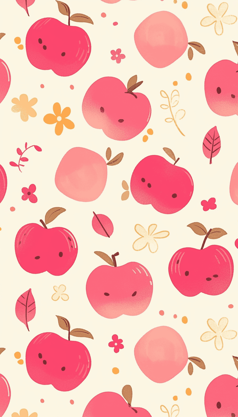 Apple Fizz original repeating artwork