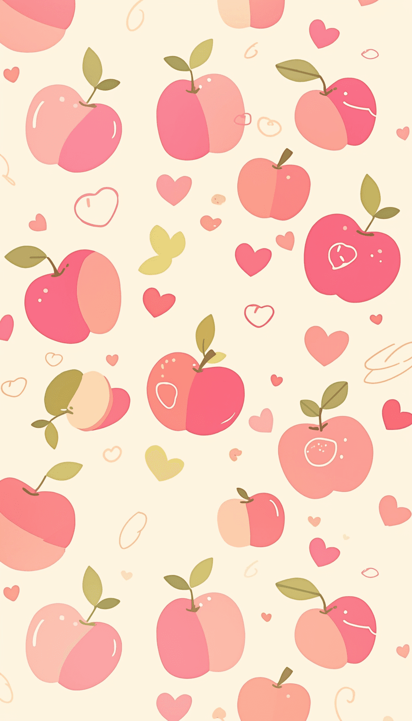 Apple Drift original repeating artwork