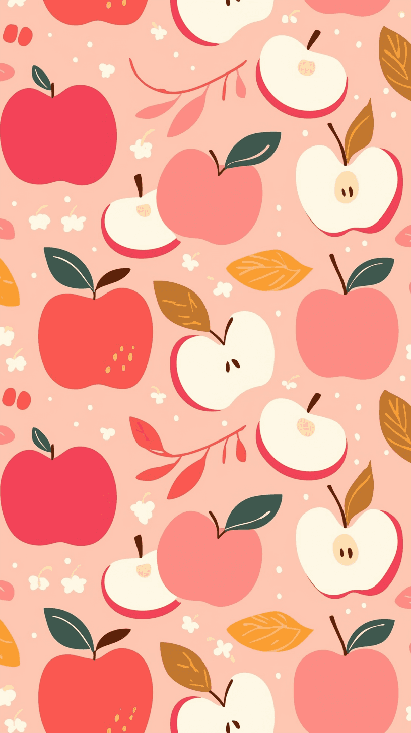 Apple Gleam original repeating artwork