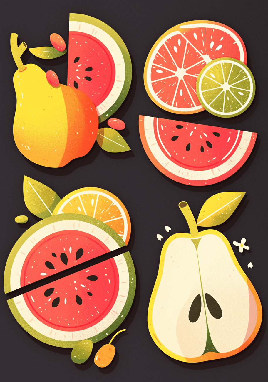 Fruit 002 original repeating artwork