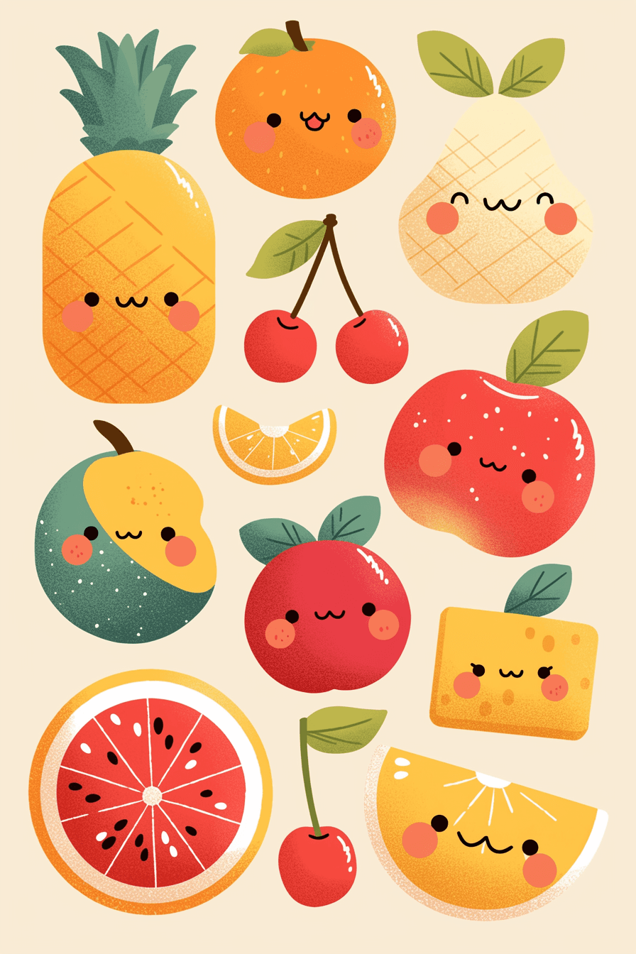 Fruit 137 original repeating artwork
