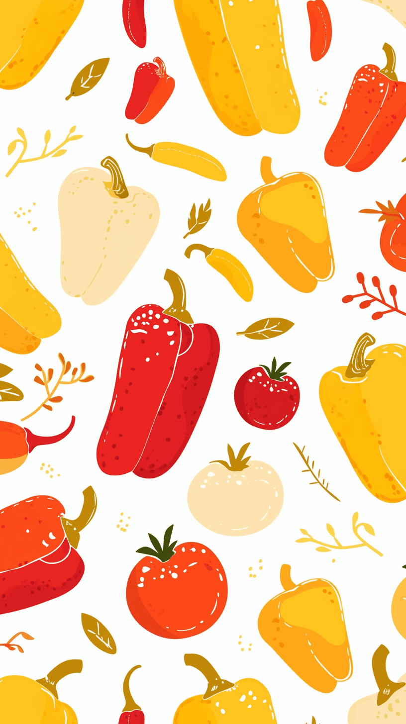 Chili Groove original repeating artwork