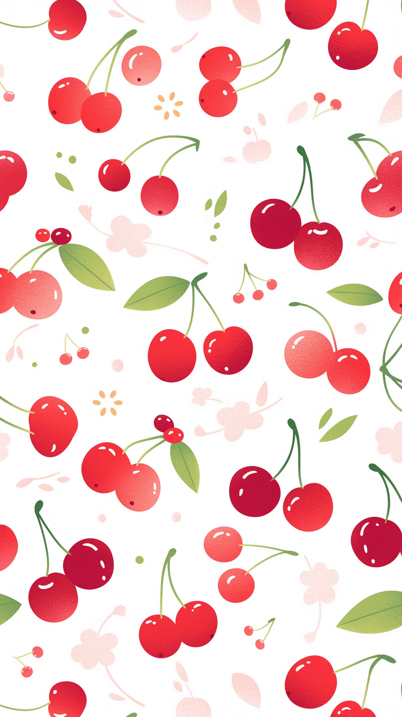 Cherry 134 original repeating artwork