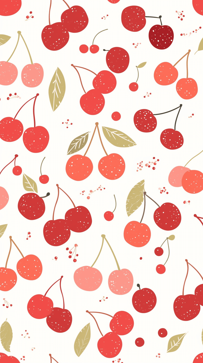 Cherry 128 original repeating artwork