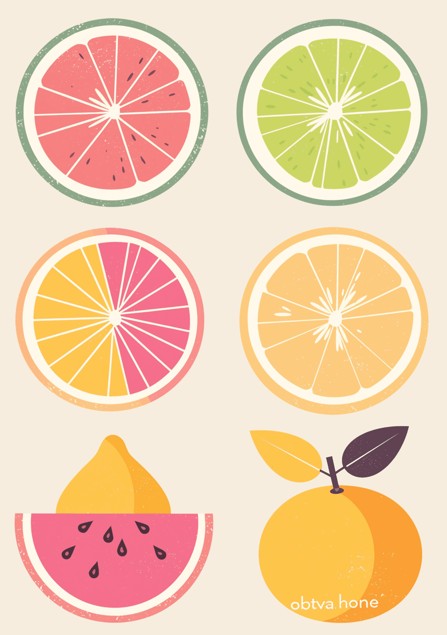 Fruit 125 original repeating artwork