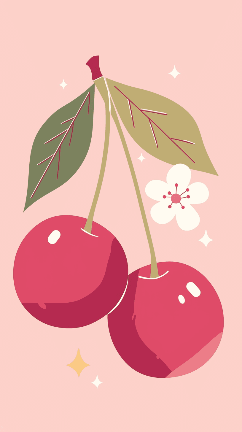 Cherry 117 original repeating artwork