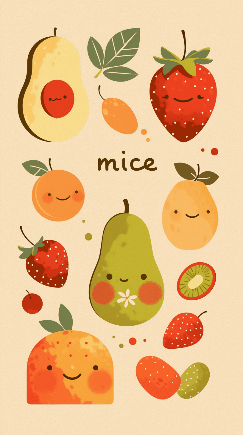 Fruit Valley original repeating artwork