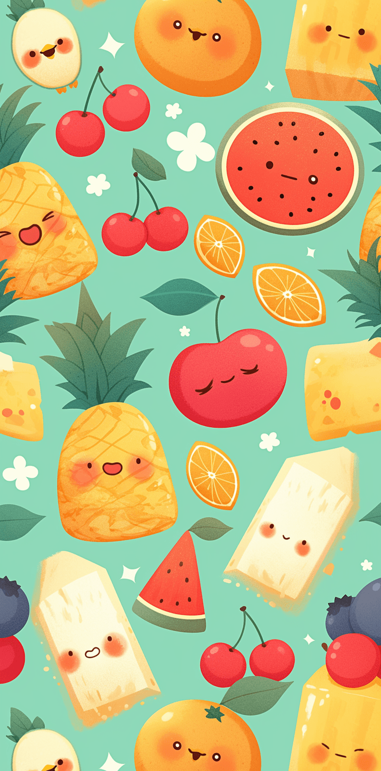 Fruit 143 original repeating artwork