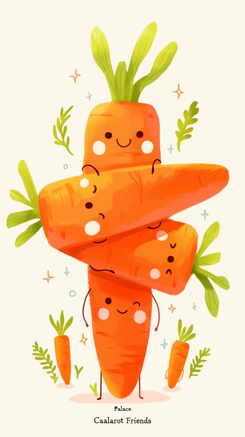Carrot 003 original repeating artwork