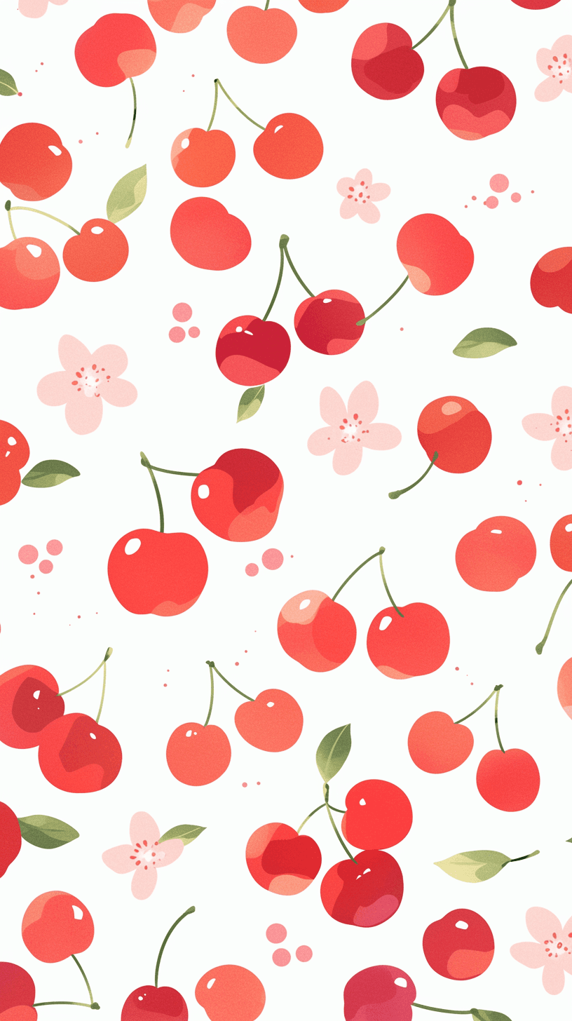 Cherry 067 original repeating artwork