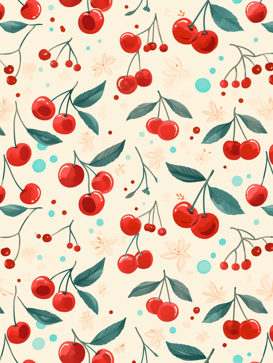 Cherry 022 original repeating artwork