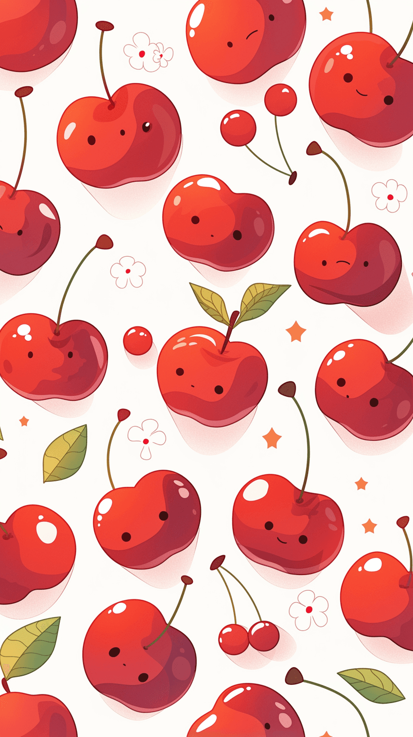 Cherry 102 original repeating artwork