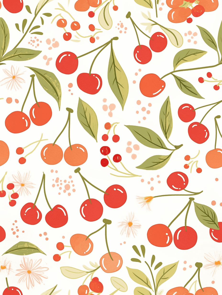 Cherry 125 original repeating artwork