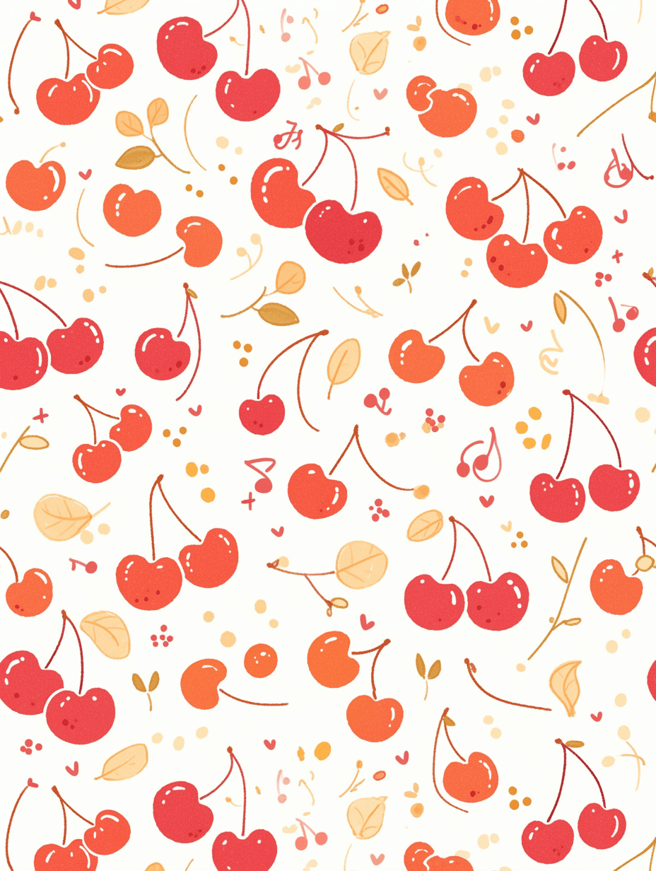 Cherry 051 original repeating artwork
