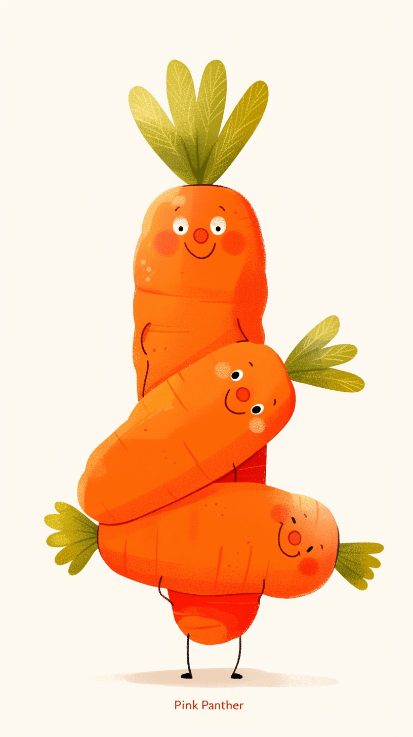 Carrot 002 original repeating artwork