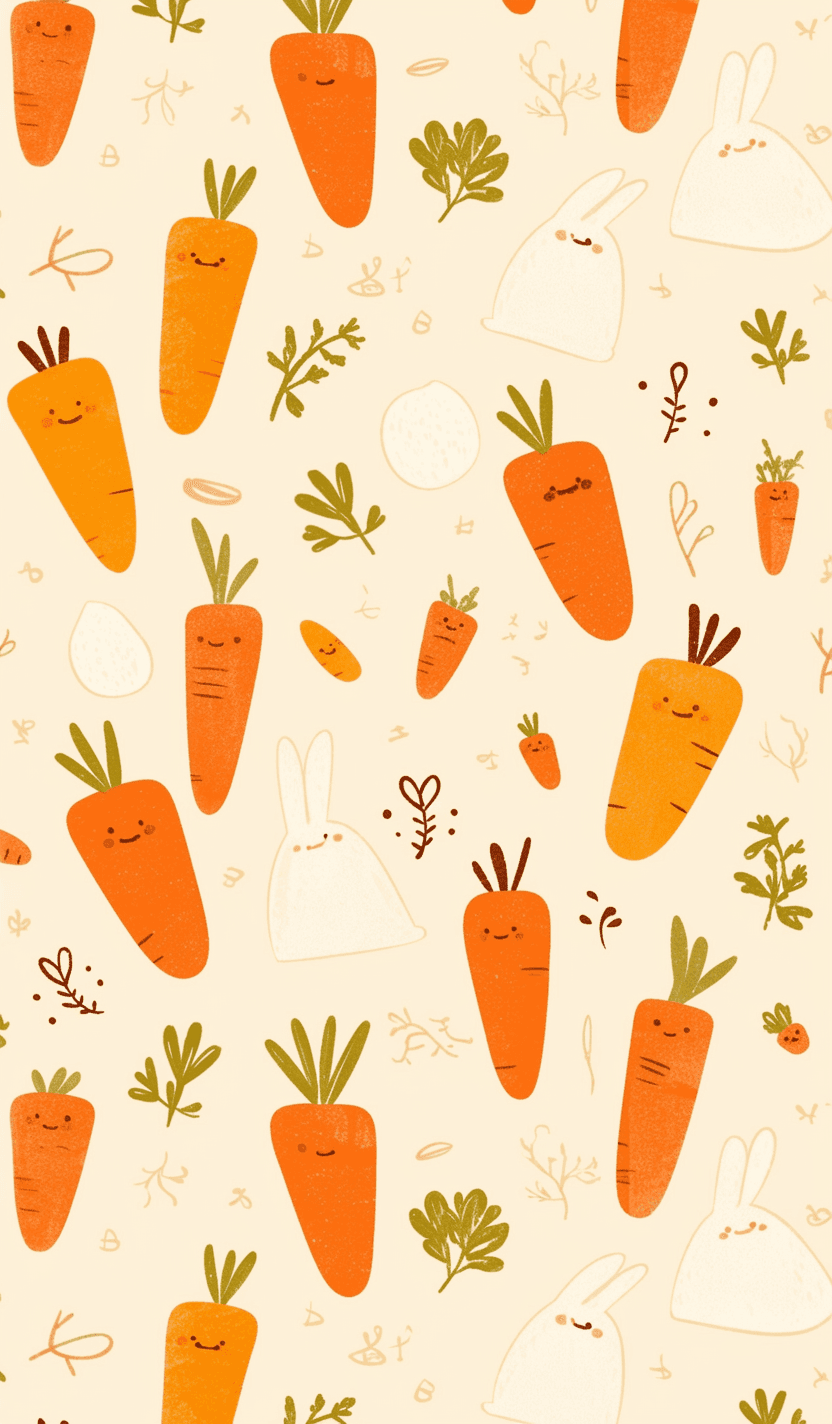 Carrot 015 original repeating artwork