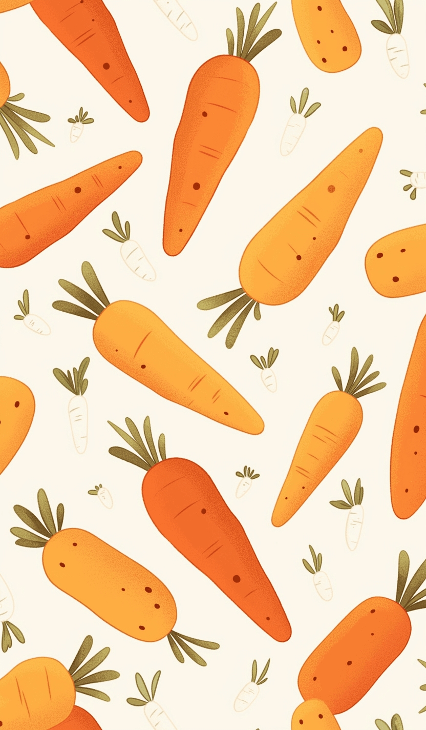 Carrot 022 original repeating artwork