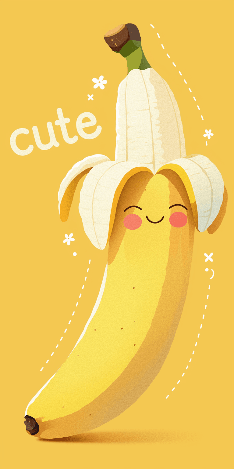 Banana Carnival original repeating artwork