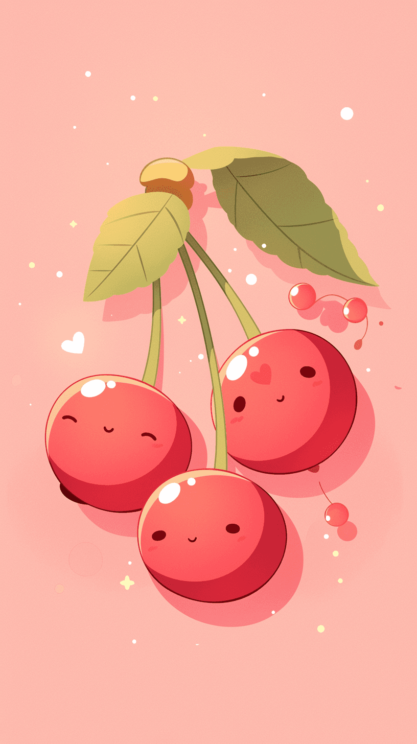 Cherry 055 original repeating artwork