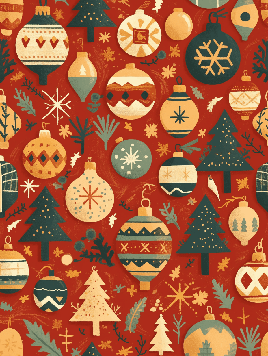 Christmas Design 148 original repeating artwork