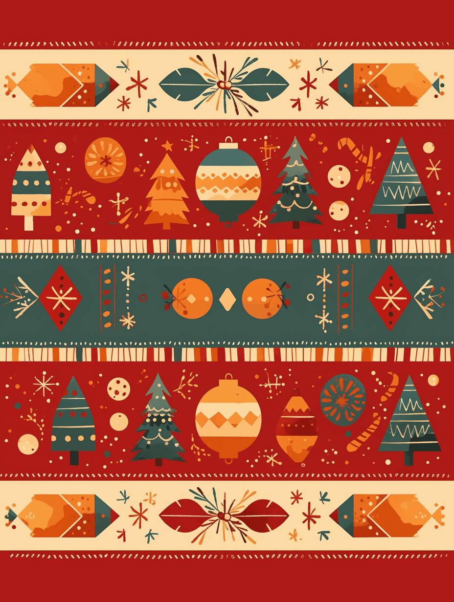 Christmas Design 058 original repeating artwork