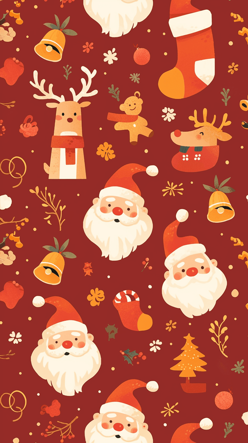 Christmas Design 203 original repeating artwork