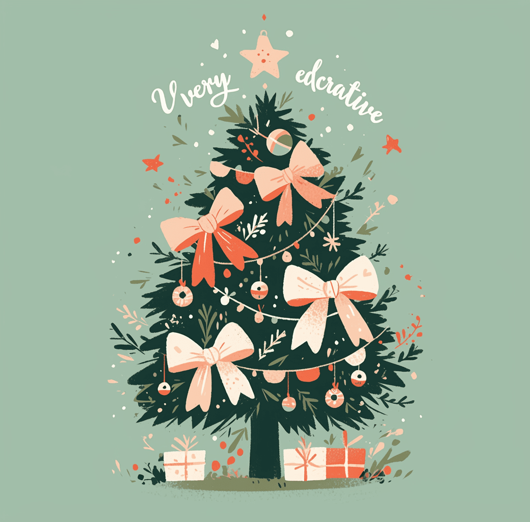 Christmas Tree 809 original repeating artwork