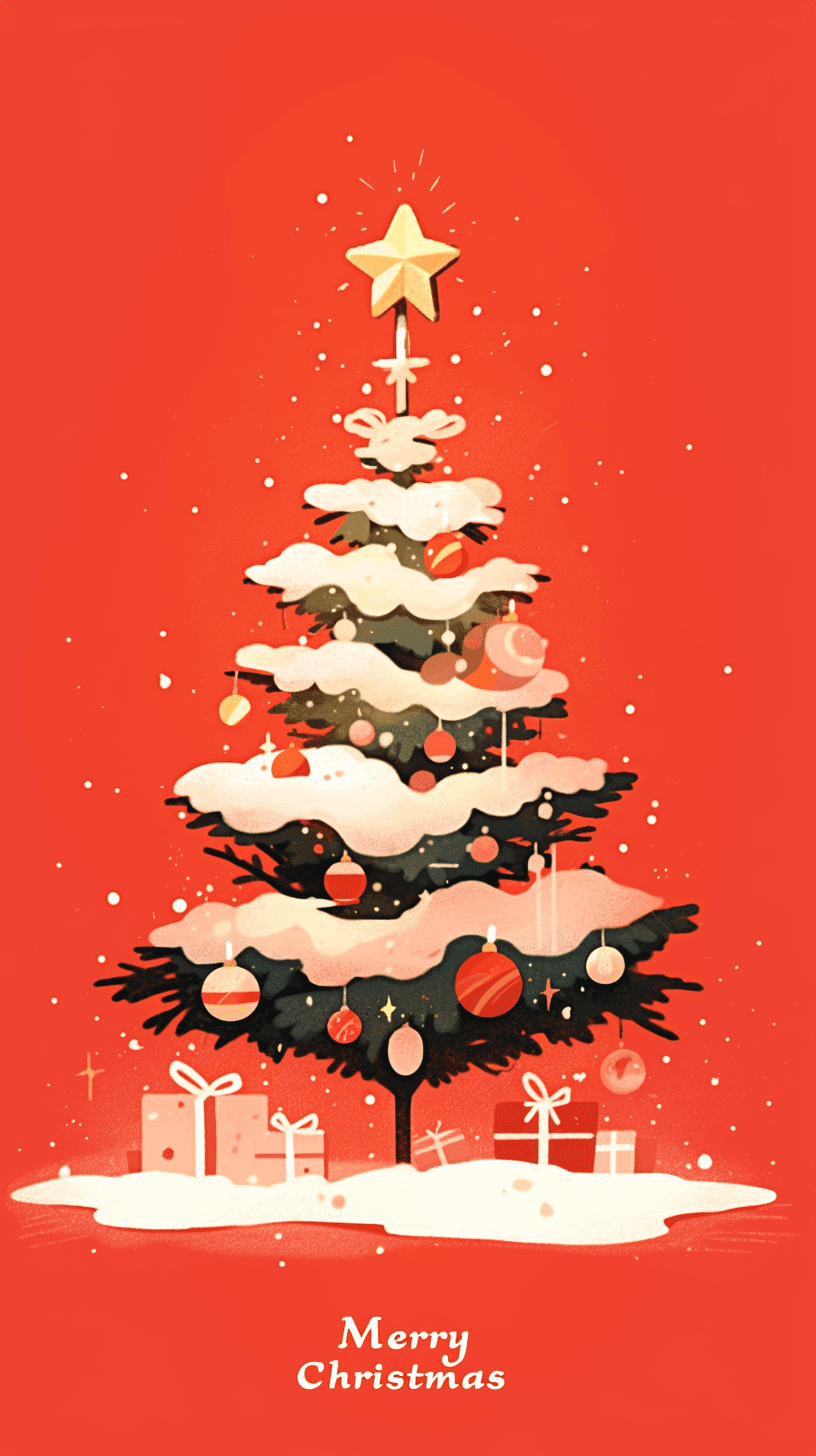Christmas Tree 785 original repeating artwork