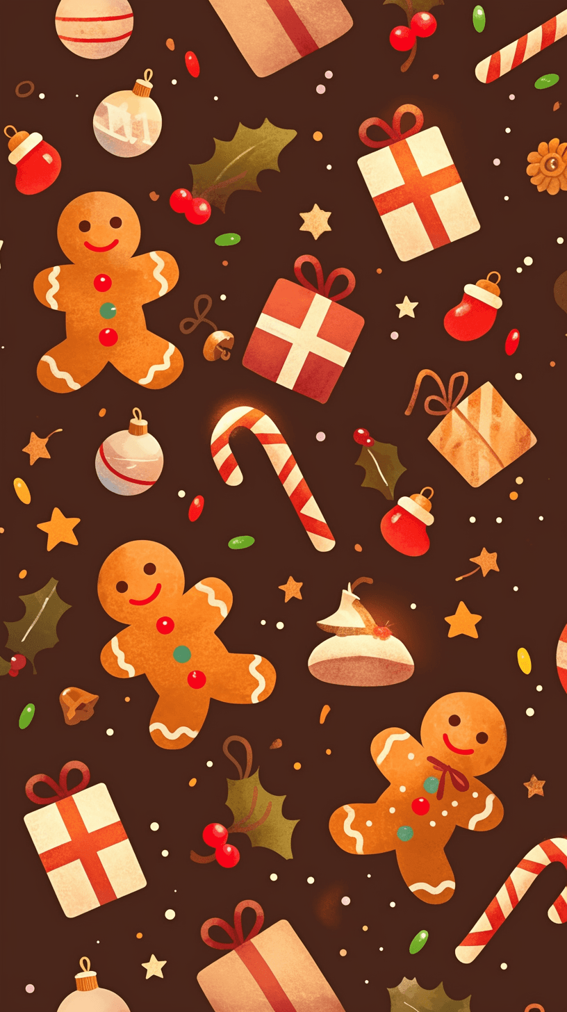 Christmas Snowman Shine original repeating artwork