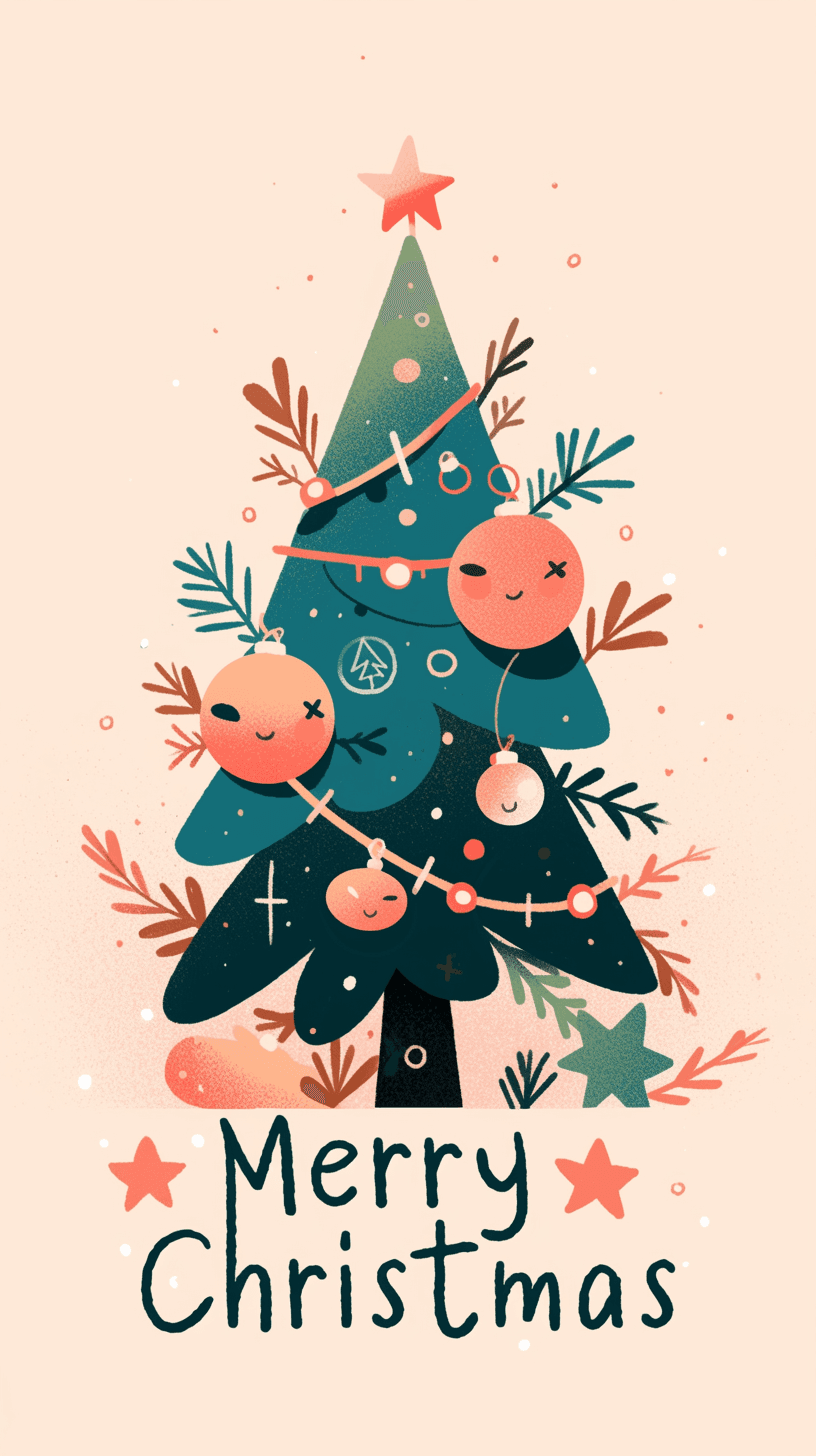 Christmas Tree 644 original repeating artwork
