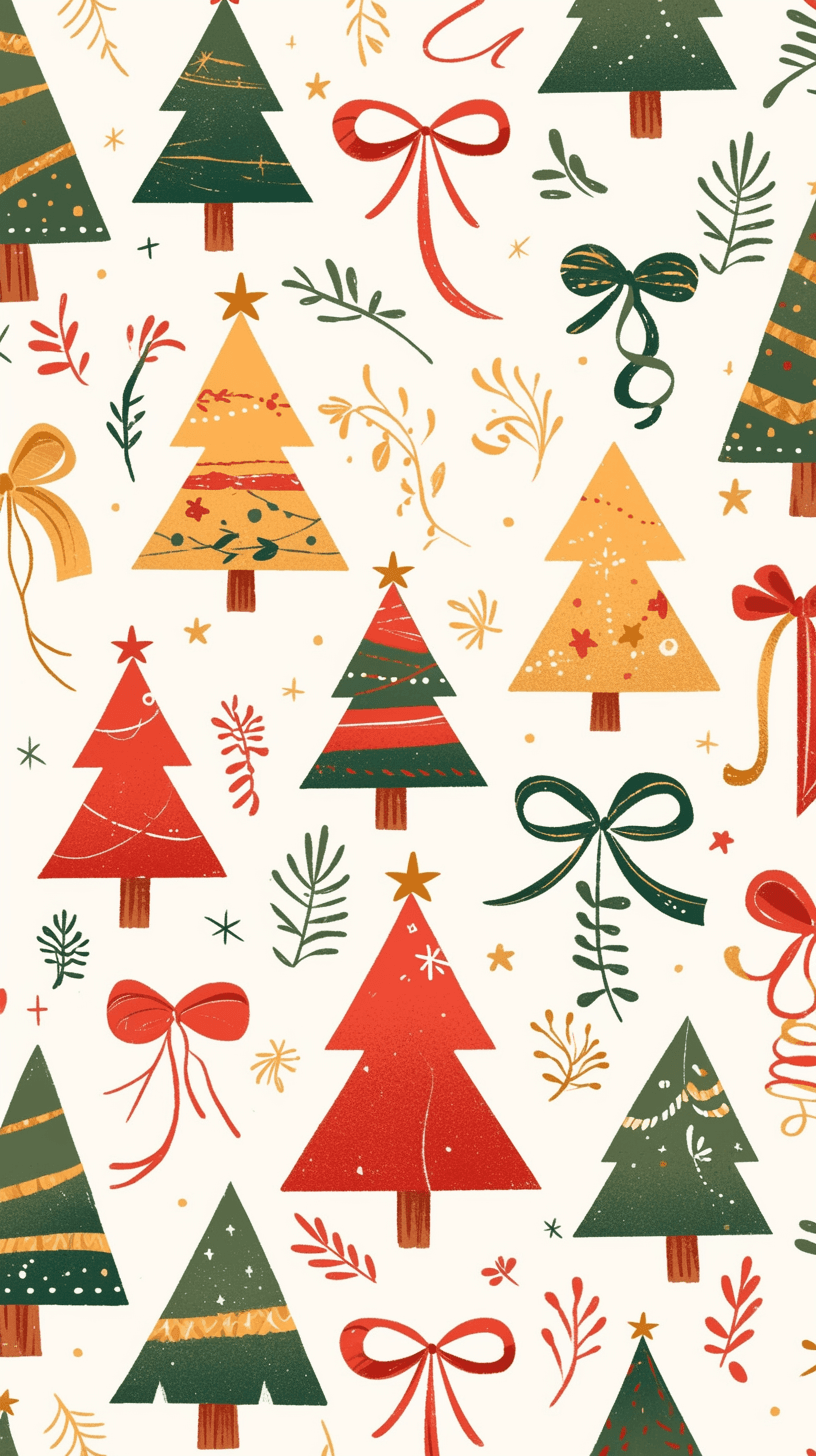Christmas Tree 268 original repeating artwork