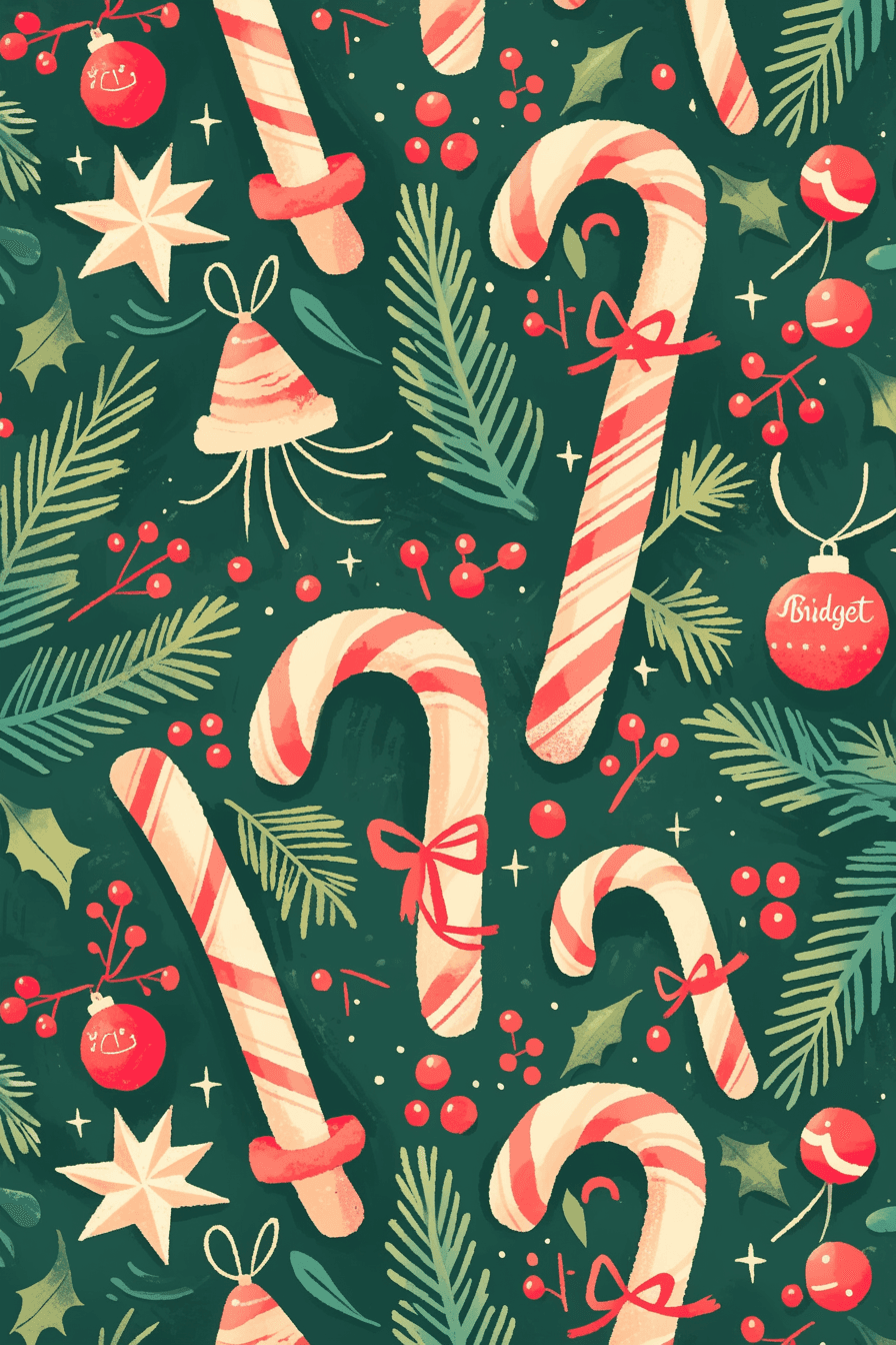 Christmas Tree 782 original repeating artwork