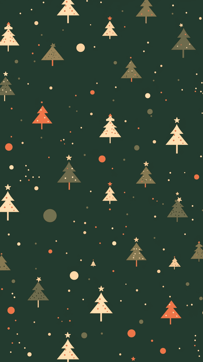 Christmas Tree 817 original repeating artwork