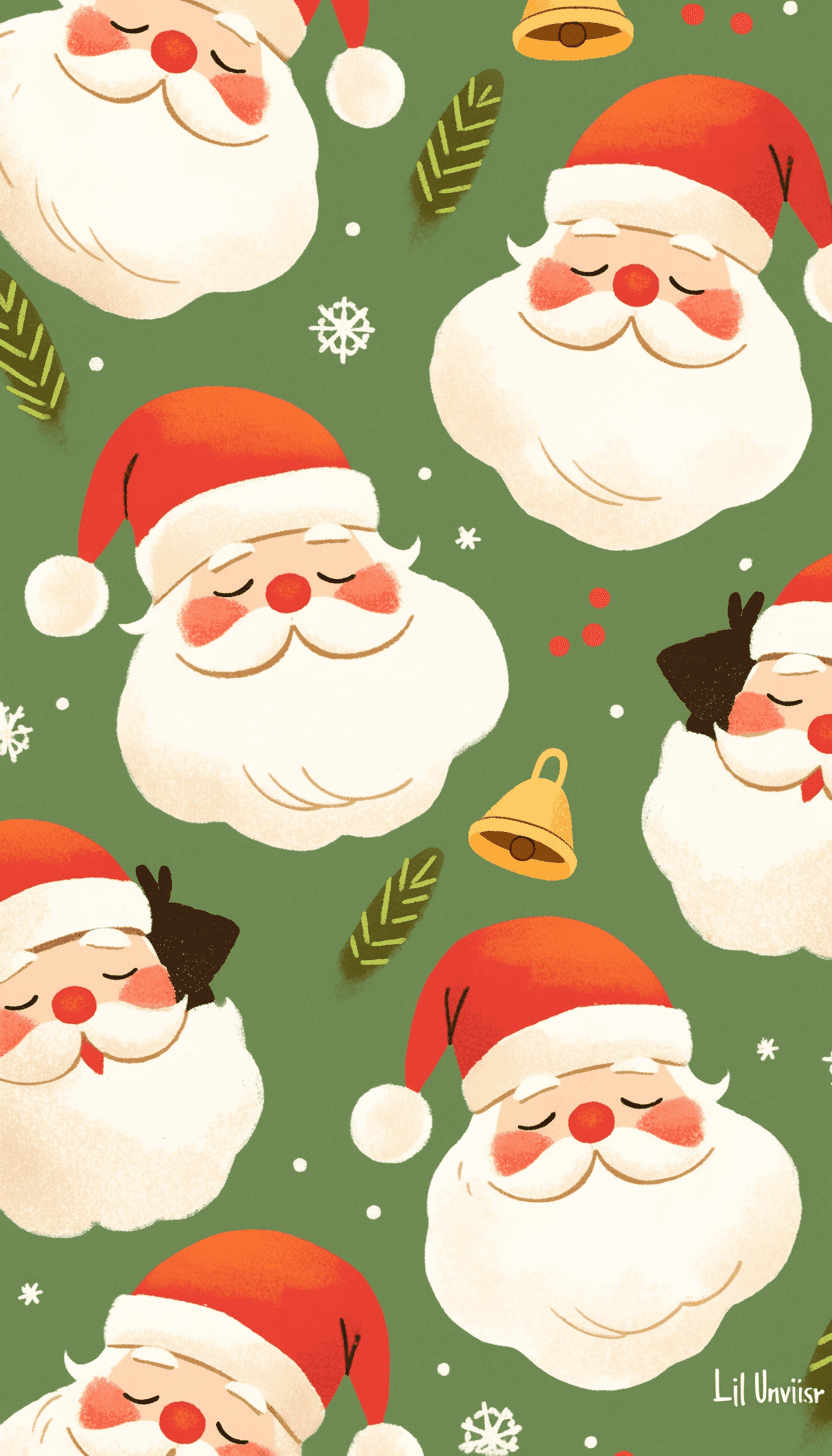 Christmas Design Print original repeating artwork