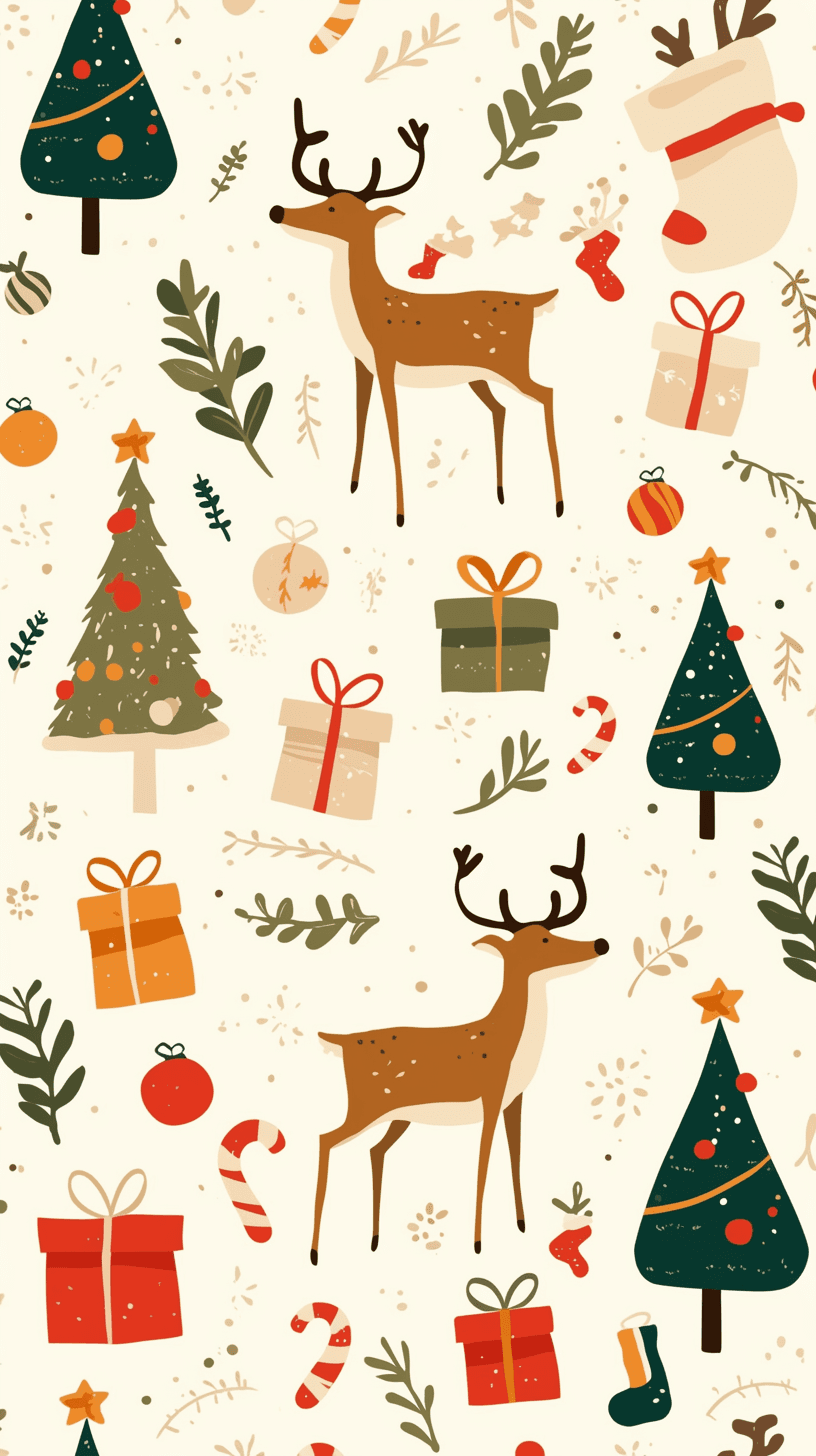 Christmas Design 344 original repeating artwork
