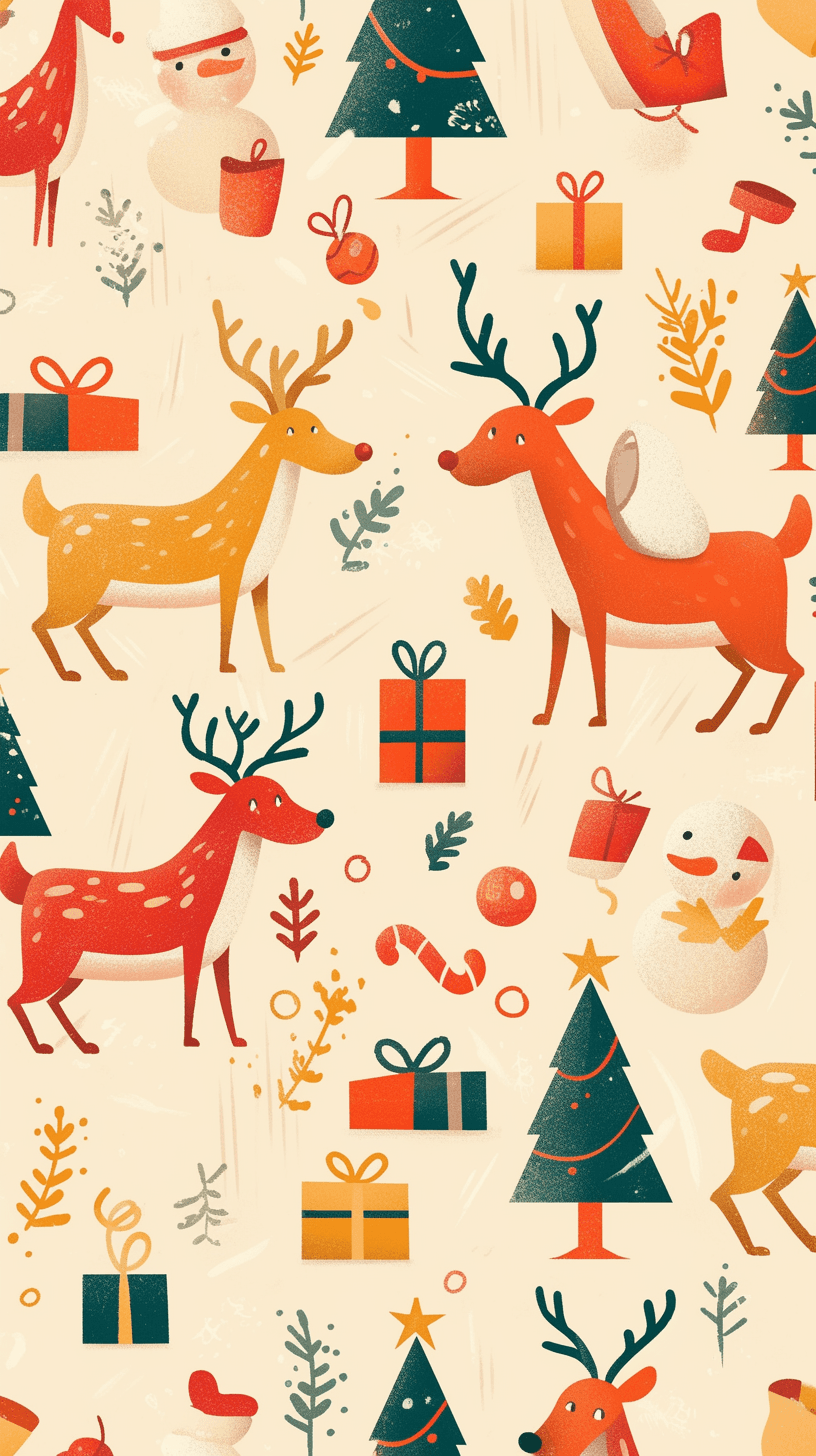Christmas Design 202 original repeating artwork