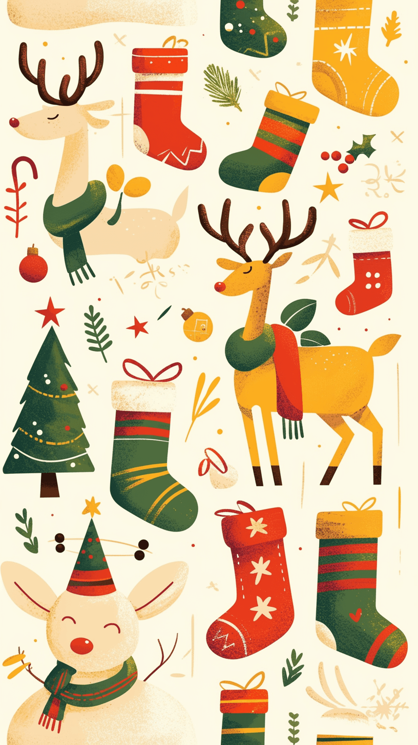 Christmas Design 329 original repeating artwork