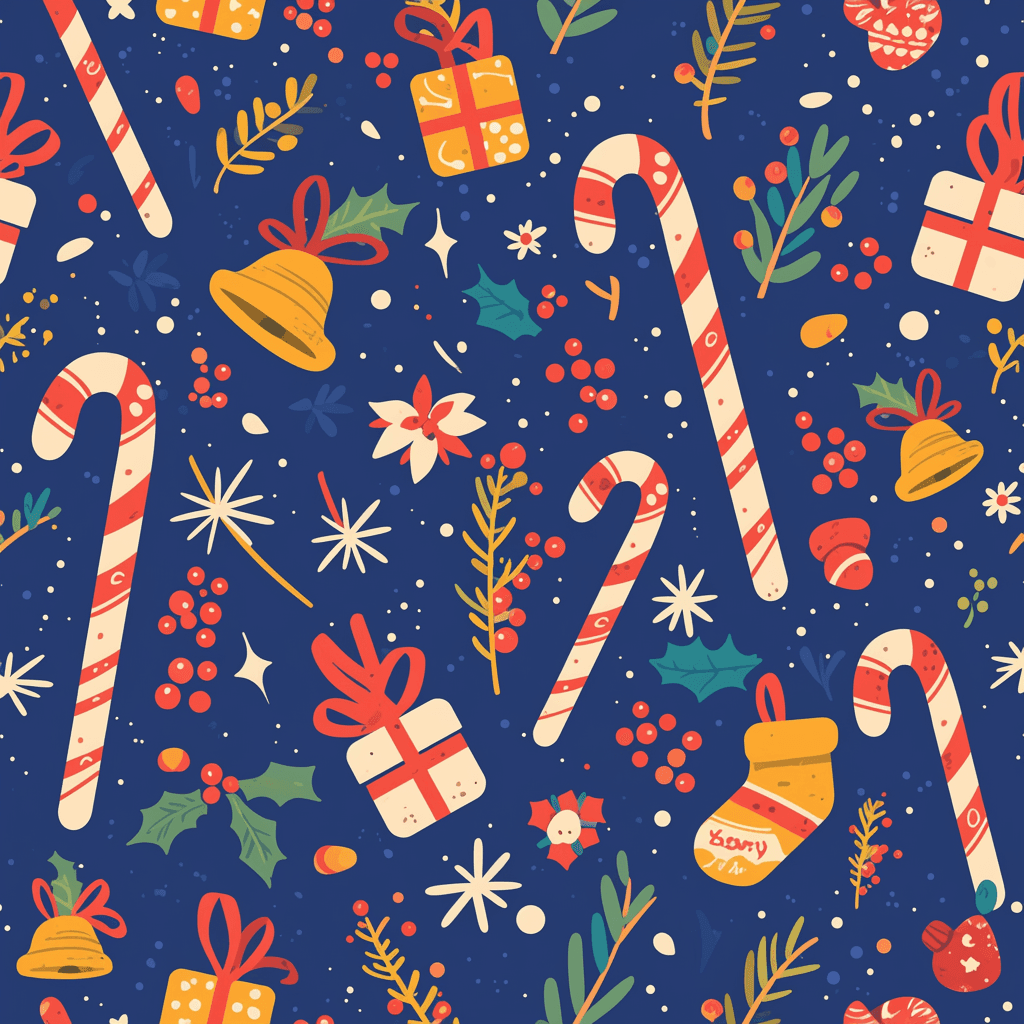 Christmas Design 107 original repeating artwork