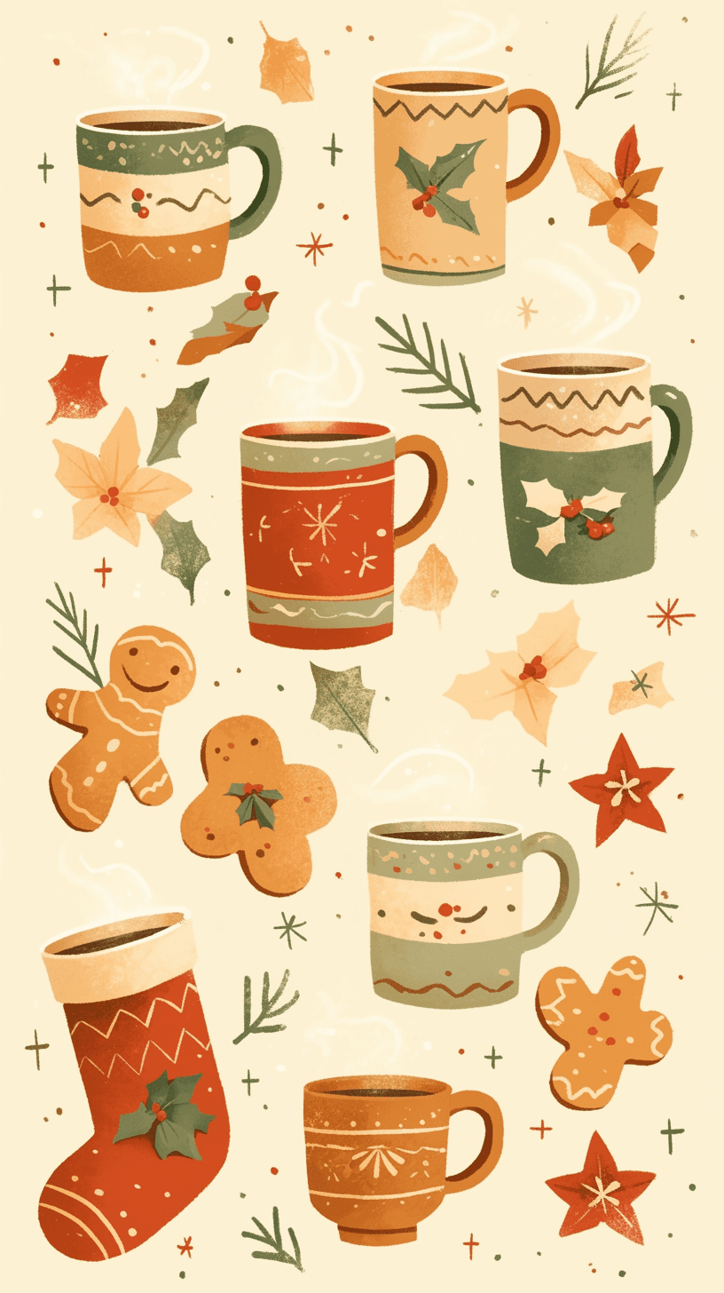 Christmas Design 173 original repeating artwork