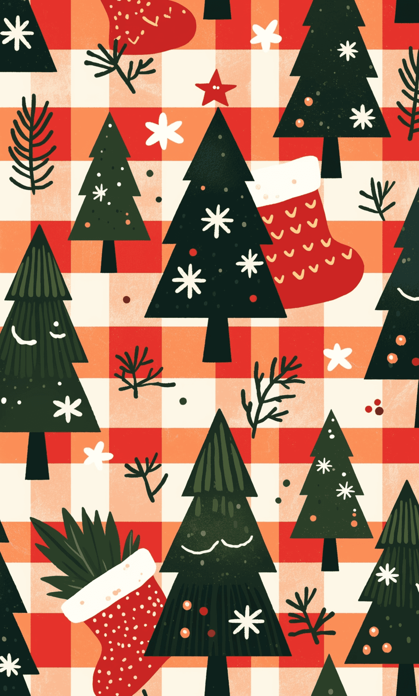 Christmas Design 122 original repeating artwork