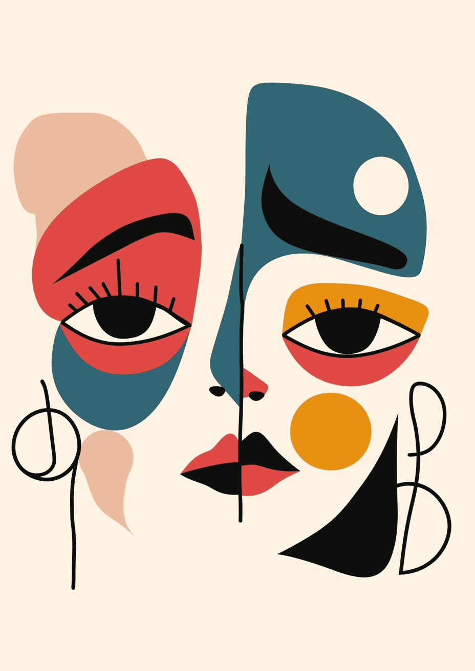 Face 067 original repeating artwork