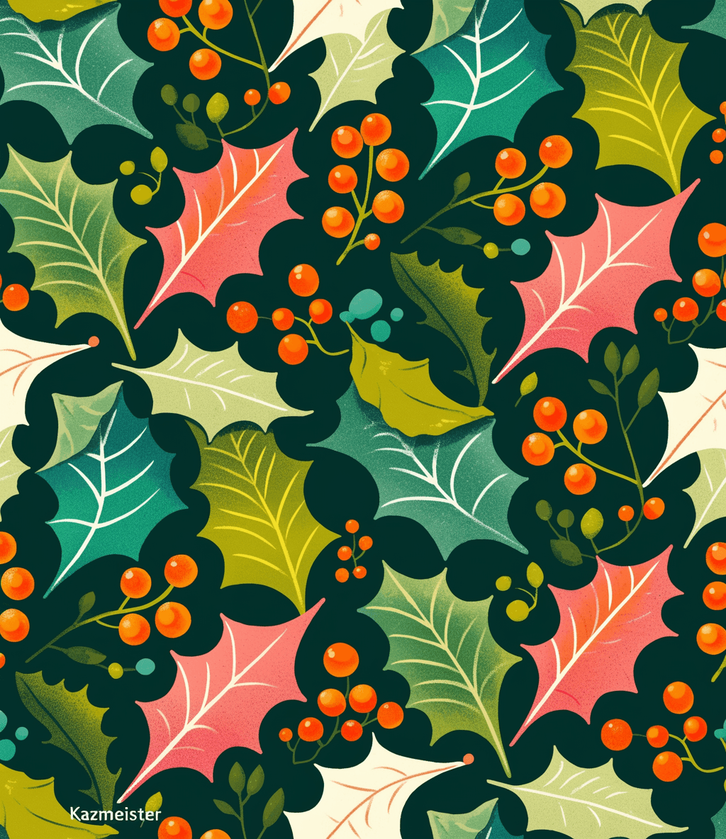 Christmas Design 314 original repeating artwork