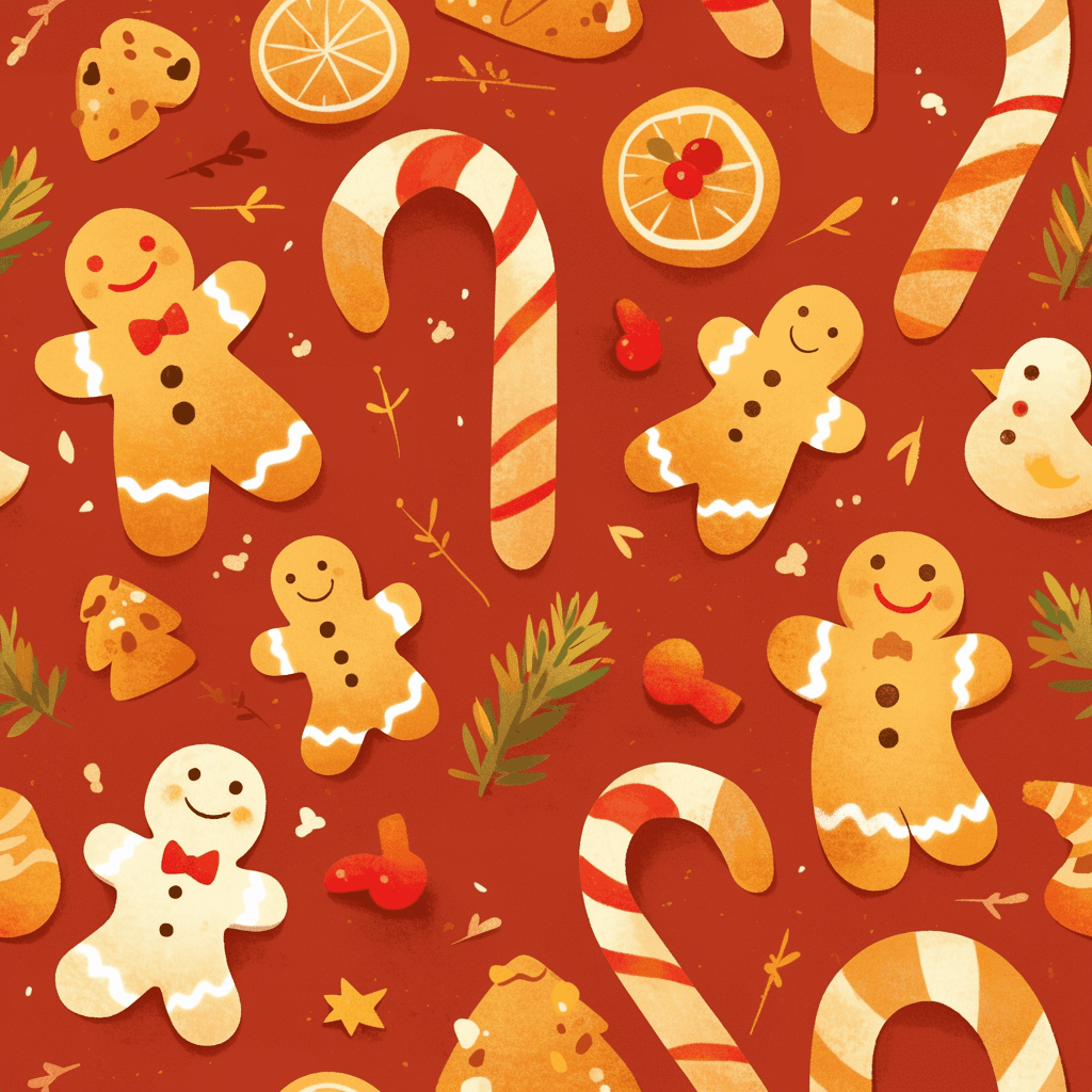 Christmas Design 167 original repeating artwork