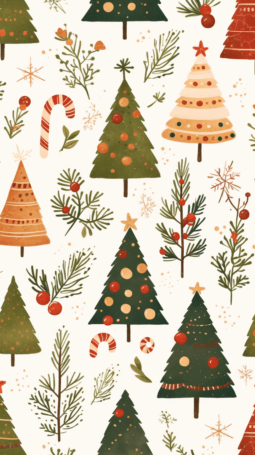 Christmas Design 166 original repeating artwork